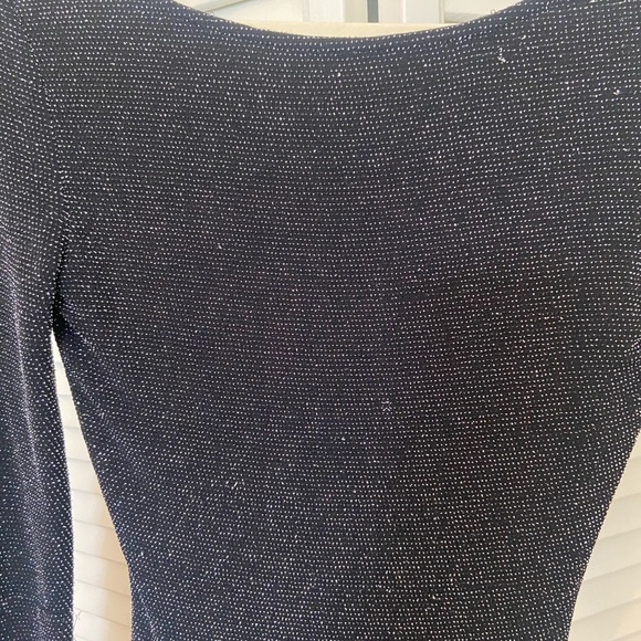Urban Outfitters shiny black dress backless Size small - Picture 8 of 11